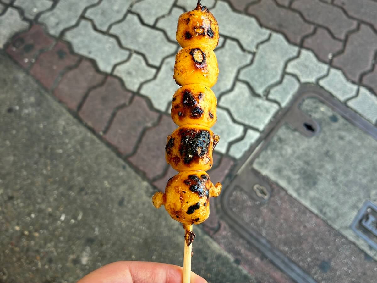 新雀本店のみたらし団子